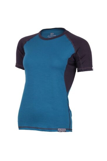 Lasting ZITA 5880 modrá dámské merino triko Velikost: XL