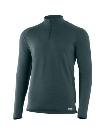 Lasting pánská merino mikina WARY 5757 petrolejová Velikost: L 8596445037913