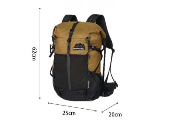 Naturehike batoh Hydrogen 30L + 5L hnědý - Obrázek 2
