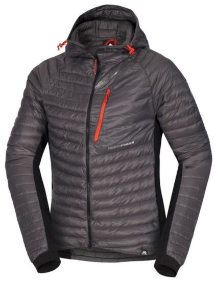 Northfinder BUDIN pánská bunda black orange BU-3808SKP-383 Velikost: XXL 8584153177410