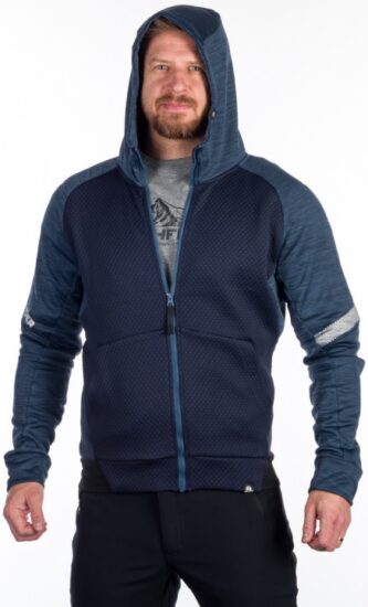Northfinder CARROLL pánská mikina MI-3814OR-464 blue nights Velikost: 2XL 8584153500751