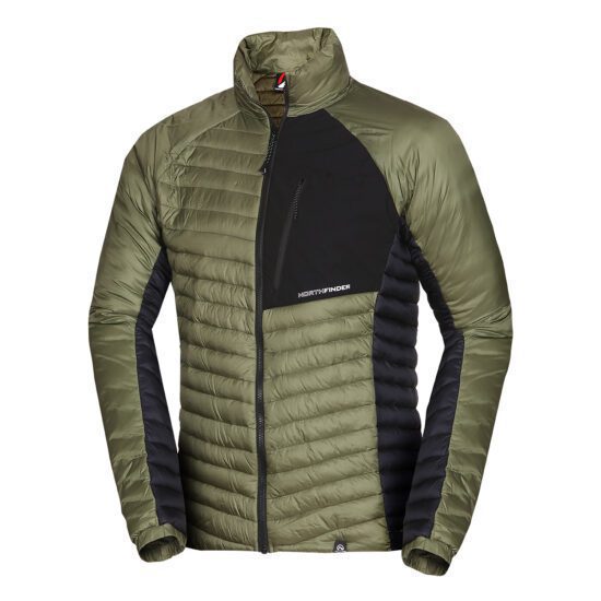 Northfinder FABRIZIO pánská bunda black dark green BU-5241OR-550 Velikost: 2XL 8584153573717