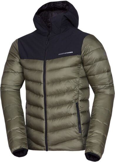 Northfinder FEDERICO pánská bunda black dark green BU-5242OR-550 Velikost: XL 8584153573908