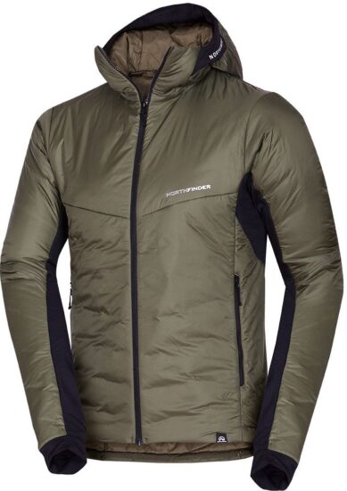 Northfinder FERDINANDO pánská bunda black dark green BU-5244OR-550 Velikost: 2XL 8584153574219