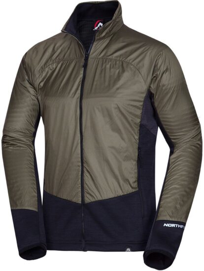 Northfinder GIULIANO pánská mikina black dark green MI-3844OR-550 Velikost: 2XL 8584153576510