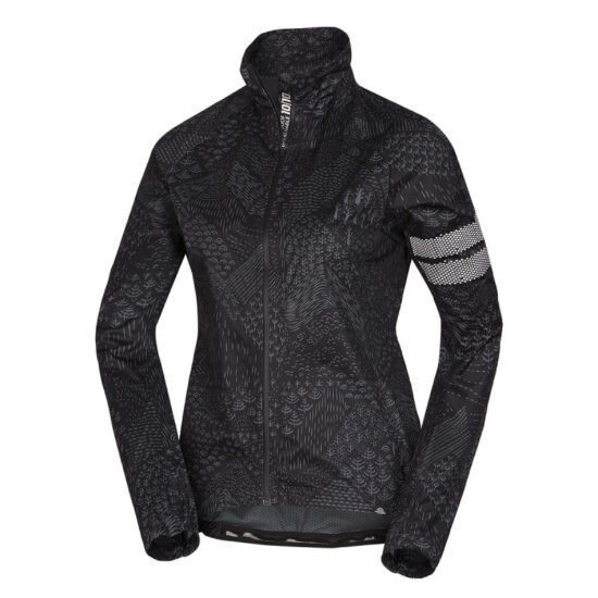 Northfinder ROMEA dámská cyklistická bunda blackprint BU-4870MB-384 Velikost: S 8584153223100
