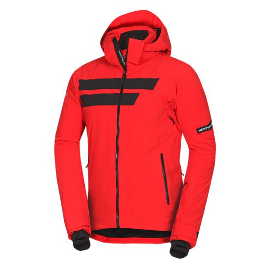 Northfinder VALERIO pánská bunda black red BU-5257SNW-277 Velikost: L 8584153569260