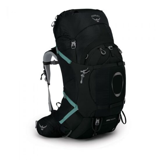 Osprey ARIEL PLUS 70 black Velikost: WM/WL 843820109733