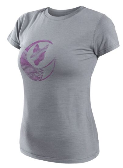SENSOR MERINO ACTIVE FOX dámské triko kr.rukáv šedá Velikost: S 8592837089331