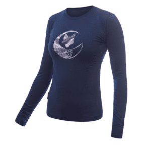 SENSOR MERINO ACTIVE PT FOX dámské triko dl.rukáv deep blue Velikost: L
