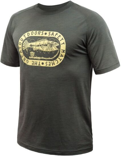 SENSOR MERINO AIR OUTDOORS pánské triko kr.rukáv olive green Velikost: L