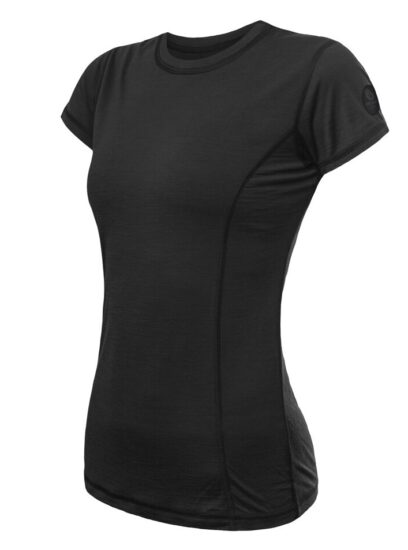 SENSOR MERINO AIR dámské triko kr.rukáv černá 23200021-00 Velikost: L
