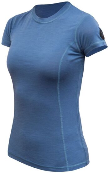 SENSOR MERINO AIR dámské triko kr.rukáv riviera blue Velikost: XL