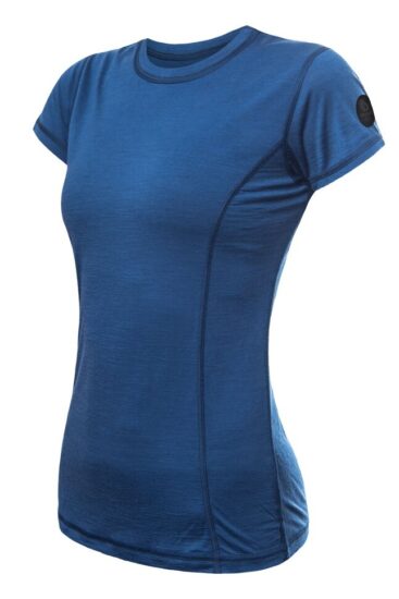 SENSOR MERINO AIR dámské triko kr.rukáv tm.modrá 23200020-00 Velikost: L