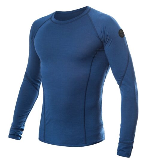 SENSOR MERINO AIR pánské triko dl.rukáv tm.modrá Velikost: XXL