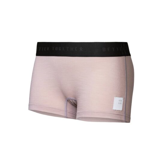 SENSOR MERINO CORDURA dámské kalhotky s nohavičkou dusty pink Velikost: L