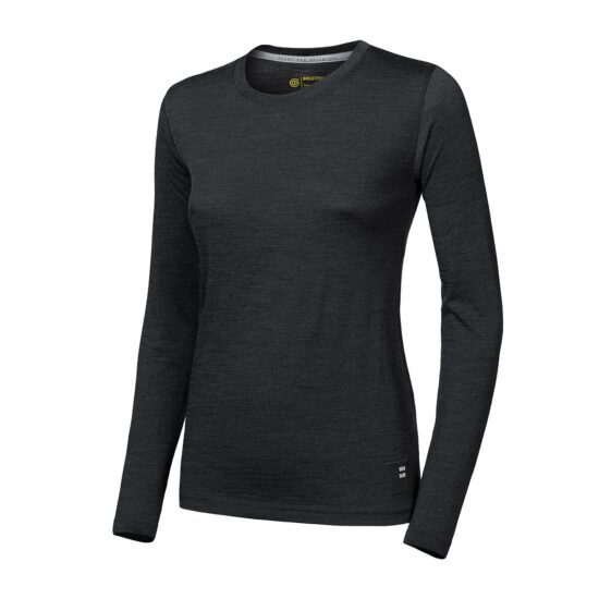 SENSOR MERINO CORDURA dámské triko dl.rukáv černá Velikost: S