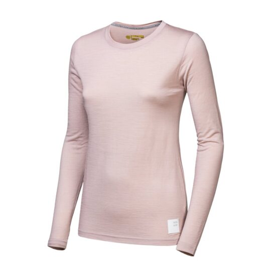 SENSOR MERINO CORDURA dámské triko dl.rukáv dusty pink Velikost: S