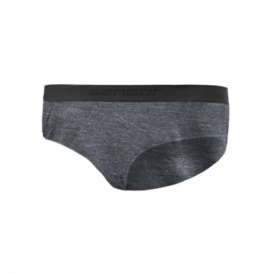 SENSOR MERINO LITE dámské kalhotky anthracite gray Velikost: M