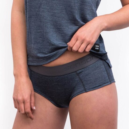 SENSOR MERINO LITE dámské kalhotky mottled beige Velikost: S - Obrázek 2