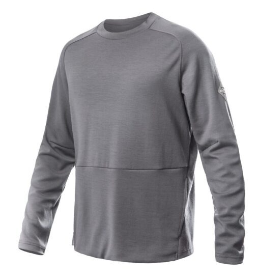 SENSOR MERINO UPPER traveller pánská mikina šedá Velikost: XL