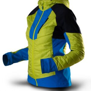 Trimm dámská bunda MAROLA lime green/jeans blue Velikost: XS 8595225532396