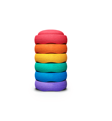 malé kameny Stapelstein Mini RainbowClassic