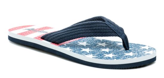 American Club 690-21 modré pánské žabky EUR 43