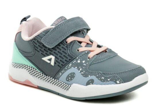 American Club BS10-22 šedé polobotky EUR 31