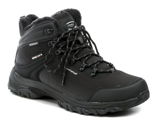 American Club HL146-24 černé pánské zimní softshell boty EUR 45