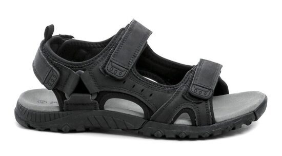 American Club RL163 černé pánské sandály EUR 44 - Obrázek 2
