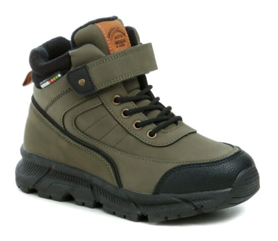 American Club XT142-24 khaki zimní boty EUR 34