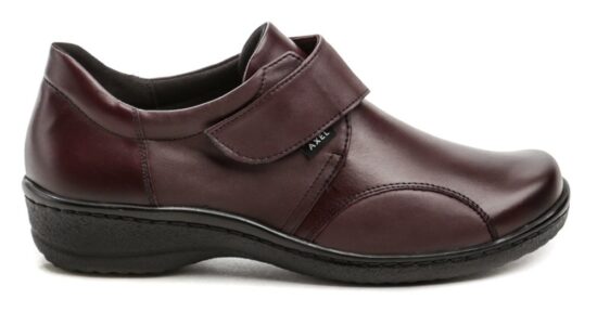 Axel AXCW032 vínové dámské polobotky šíře H EUR 41 - Obrázek 2