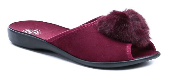 Befado 255d012 bordó dámské papuče EUR 40