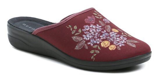 Befado 551D011 vínové dámské papuče EUR 38