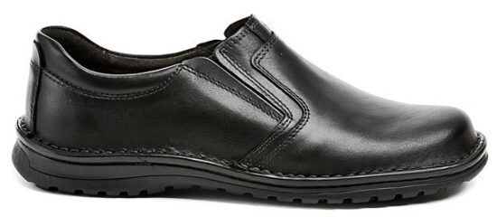 Bukat 206 černé pánské polobotky EUR 45 - Obrázek 2