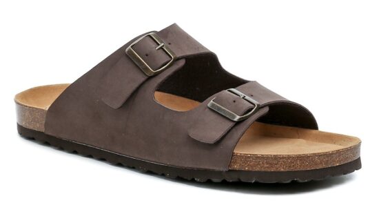COSMOS Comfort 8110-704 hnědé pánské nadměrné nazouváky EUR 50