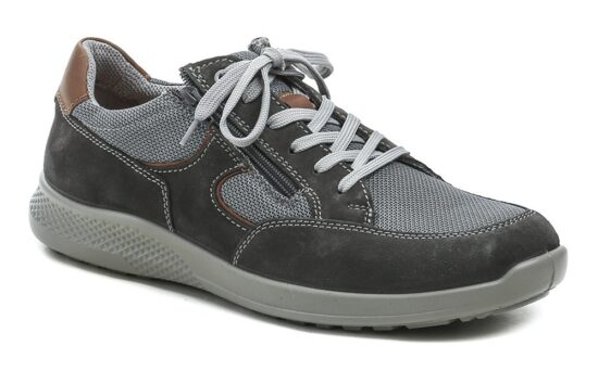 Comfortabel 640349-09 šedé pánské nadměrné polobotky šíře K EUR 49
