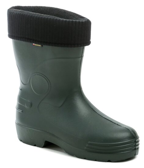 Demar 3910 pánské khaki zimní gumáky EUR 41