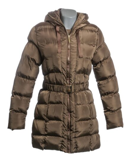EMOI A116409 hnědá bronz dámský zimní kabát  EUR L