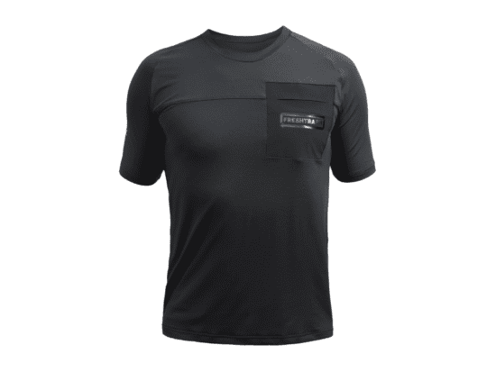 Fresh Trash FT MEN'S HORIZON POCKET SHORT SLEEVE JERSEY BLACK/BLACK Velikost: XXL