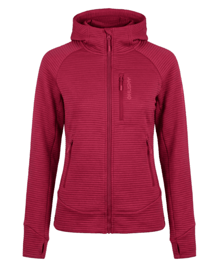Husky Dámská mikina s kapucí Anara L bordo Velikost: XL 8592287201000