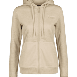 Husky Dámská mikina s kapucí Asta L beige Velikost: XL