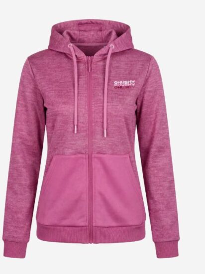 Husky Dámská mikina s kapucí Asta L pink Velikost: M