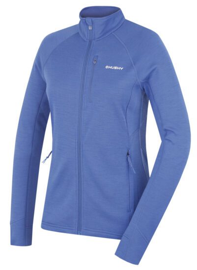 Husky Dámská mikina z merino vlny Alou L blue Velikost: XS