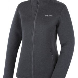 Husky Dámský svetr na zip Akra L dark grey Velikost: XL 8592287210941