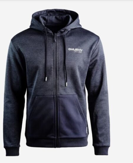 Husky Pánská mikina s kapucí Asta M dark blue Velikost: XL