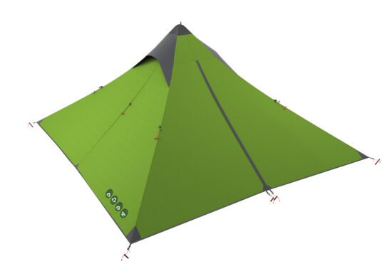Husky Stan Ultralight Sawaj Trek zelená Velikost: UNI 8592287104868