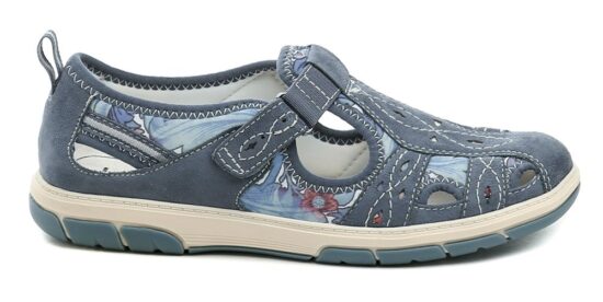 Jana 8-23671-44 denim dámské polobotky EUR 42 - Obrázek 2