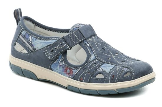 Jana 8-23671-44 denim dámské polobotky EUR 42
